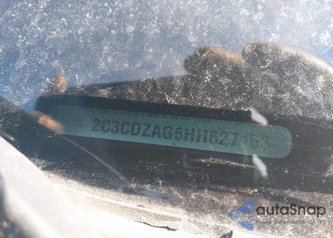 2017 Dodge Challenger Sxt z USA, uszkodzony, nr VIN 2C3CDZAG6HH627153